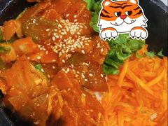 五花肉石锅拌饭-老炉家木炭烤肉(长江国际店)