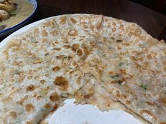 天台第一大麦饼-天台徐家小吃