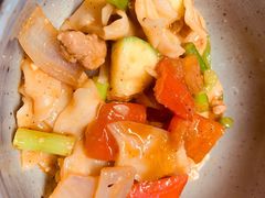 牛肉炒面片-臻老板牛肉面(光华路SOHO店)
