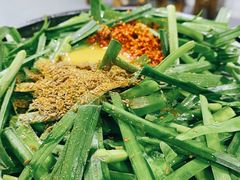 铁板韭菜-胡犇嗲单车烧烤(坡子街店)