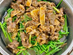 龙须菜炒牛肉-玲玲美食宁辉店(葵蓬店)