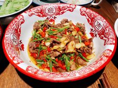 菜籽油炒衡东黄牛肉-老湘村·湖南土菜(天河维多利店)