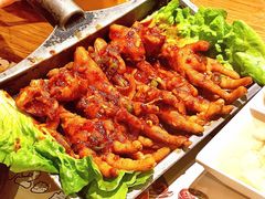 火辣鸡爪-冰川朝鲜族料理·东北菜(观前店)