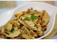 鲜笋片炒肉片-川味轩家常菜