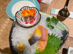 刺身寿司小拼-额尔敦牛厨师铜板烧