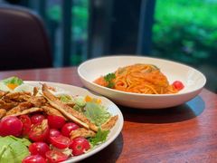 菠菜南瓜意面-麦田工坊(月湖店)