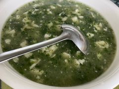 荠菜蘑菇豆腐汤-长廊好灶头 本地人农家菜(枫泾古镇店)