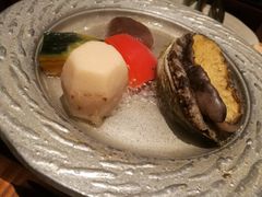 台物：鲍的梅蒸-南紀白浜 浜千鳥の湯 海舟