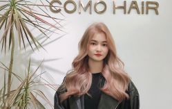 点击看大图 -COMO SALON 烫染可茉发型