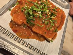 铁板包浆豆腐-绿茶餐厅(光谷世界城步行街店)