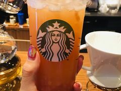 冰摇桃桃乌龙茶-星巴克臻选(北京富力家园店)