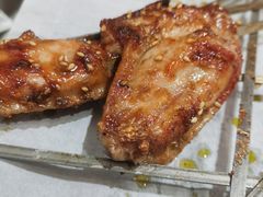 特色烤翅-宝记烧烤·碳锅羊肉·羊蝎子火锅·夜食社(文体路创始店)