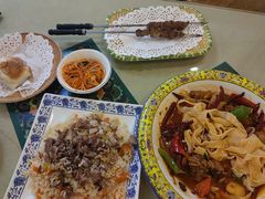 烤羊肉串-新疆红柳花餐厅(新洲店)