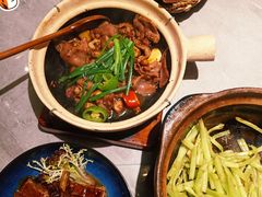 虾酱啫通菜梗-啫神·广州地标美食(北京路店)