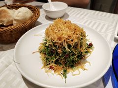 巧拌豆苗-四季民福烤鸭店(王府井灯市口店)