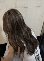 点击看大图 -藤野造型烫发染发