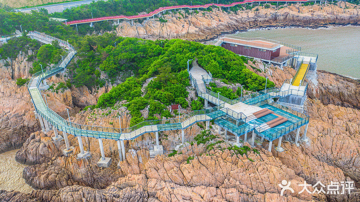 象山海景玻璃栈道图片