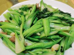 生炒菜心-汇景花园酒家(基立下道店)