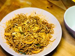 鸡蛋肉丝炒细面-小杨烤肉(高新店)