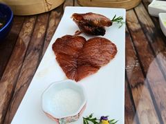 精品鸭皮肉分开-北京老铺烤鸭(老城根店)