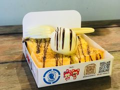 香草冰淇淋厚吐司-阿信厚吐司(曾厝垵店)