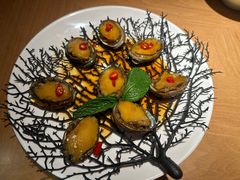 秘制腌鲍鱼-波螺油子·海肠捞饭·青岛菜(银座店)