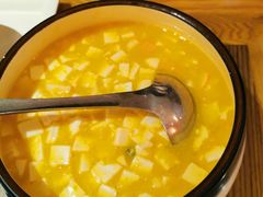 蟹黄豆花-龙少爷碳火干锅(环球中心店)
