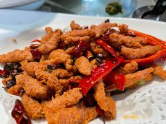 香辣牛肉丝-一盏明灯全素斋(殊像寺店)