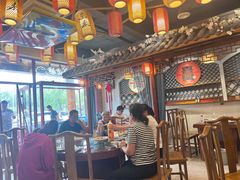 -东来菜馆•手抓海鲜家常菜•海鲜锅贴(鸽子窝店)