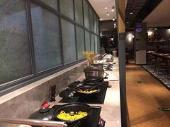 自助取餐区-比格比萨自助(万柳华联店)