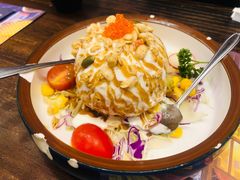 炸温泉蛋土豆泥沙律-仙隐小鹿中華の日料(正弘城店)