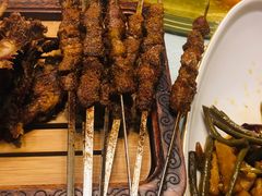 羊肉串-十二毡房蒙餐·蒙古包