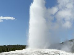 -老忠实间歇泉