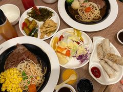 自助水果沙拉-诺丁牛排披萨自助餐厅(汕头苏宁店)