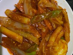 炒年糕-海花锅盖烧烤店(怡馨家园店)