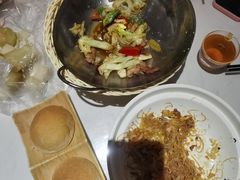 干锅腊肉花菜-避风塘·老港味餐厅(虹口龙之梦店)