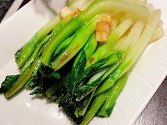 蒜香油爆菜心-杭州西子湖四季酒店·金沙厅
