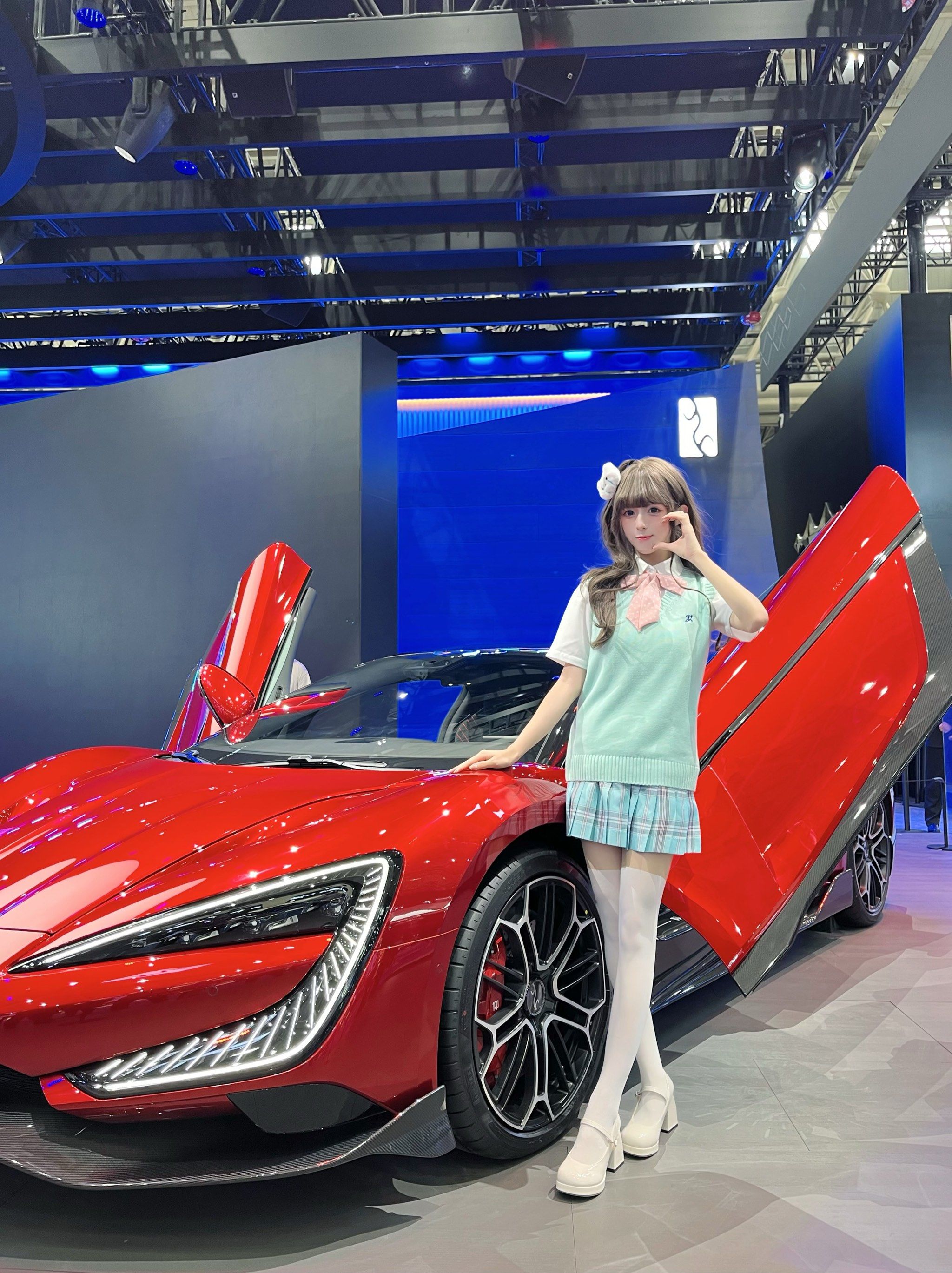 终于在武汉车展看到了我的梦中情车🚗