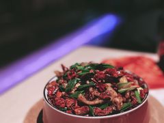 宫爆板筋-山石榴·贵州菜(丰盛里店)