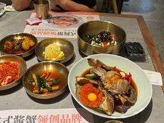 -草家酱蟹炭火烤肉店(珲春南路一店)