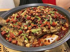 经典香辣烤鱼-锦尚阁烤鱼•天津菜(宣武门胡同店)