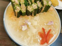 竹荪百花浸秋葵-堂宴·老厦门私房菜(1988仙岳总店)