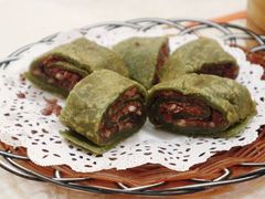 绿茶红豆薄撑-顺德人家食府(黄金广场店)