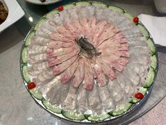 河豚刺身-孔庆璞河豚馆(白玉兰酒店)