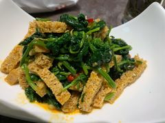 菠菜拌面筋-贯贯吉·清真餐厅(浙江中路店)