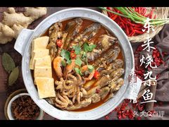 -东来菜馆•手抓海鲜家常菜•海鲜锅贴(鸽子窝店)