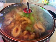 -蜀八婆鲍鱼鸡煲虾(宝安坪洲店)