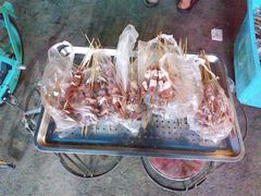 -劳动公园新疆人烤腰子