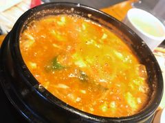 嫩豆腐汤-万兴佳烤肉·长白山老味道(东岸里店)