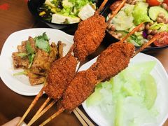 蜜辣烤翅-炒豆合作社(东四总店)